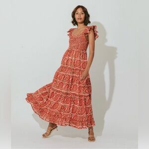 Cleobella Zahara Ankle Dress- Aurora